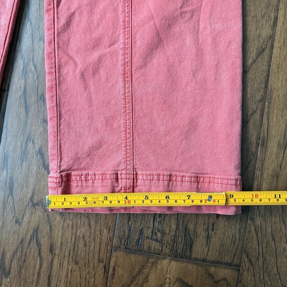 Pilcro Women's 27 Wide Leg Cropped Pants High Rise Stretch Boho Spring - Picture 11 of 14